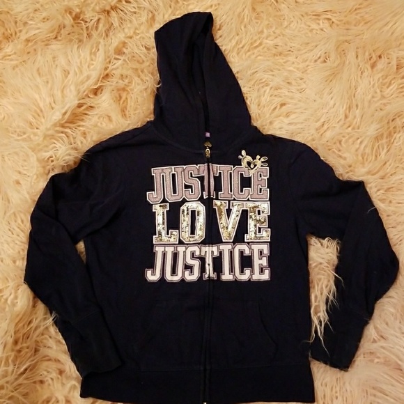 Child's "Justice" Hooded Sweater - Picture 1 of 1